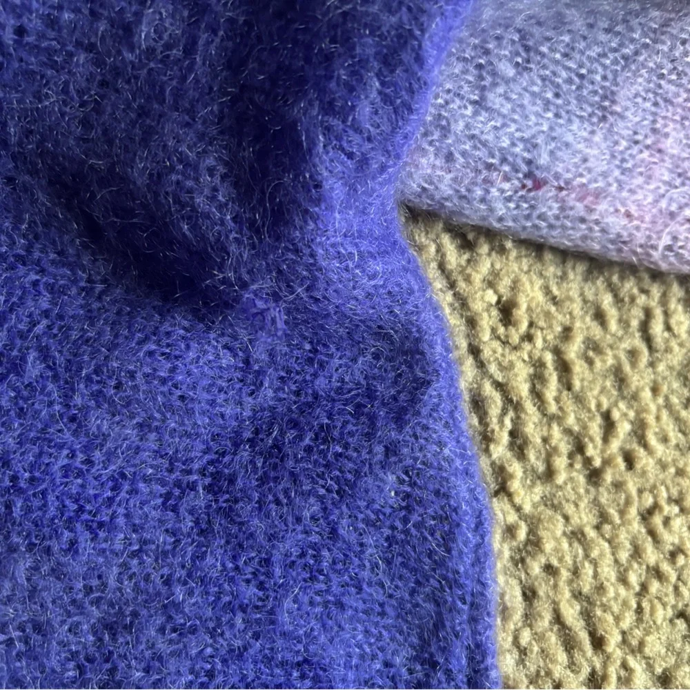 ISABEL MARANT Sweater 34 Etoile Drussell Super Kid Mohair Wool Ombre Sunset - Picture 7 of 8